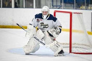 Evan Maillet with the OJHL's Toronto Patriots (OJHL Images)