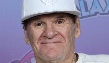 Pete Rose in a 2023 appearance at GalaxyCon in Columbus, Ohio. Photo courtesy Super Festivals via Wikipedia.