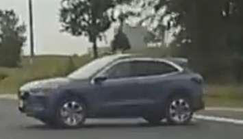 Suspect vehicle in fail to remain investigation (Image from Lambton County Ontario Provincial Police)