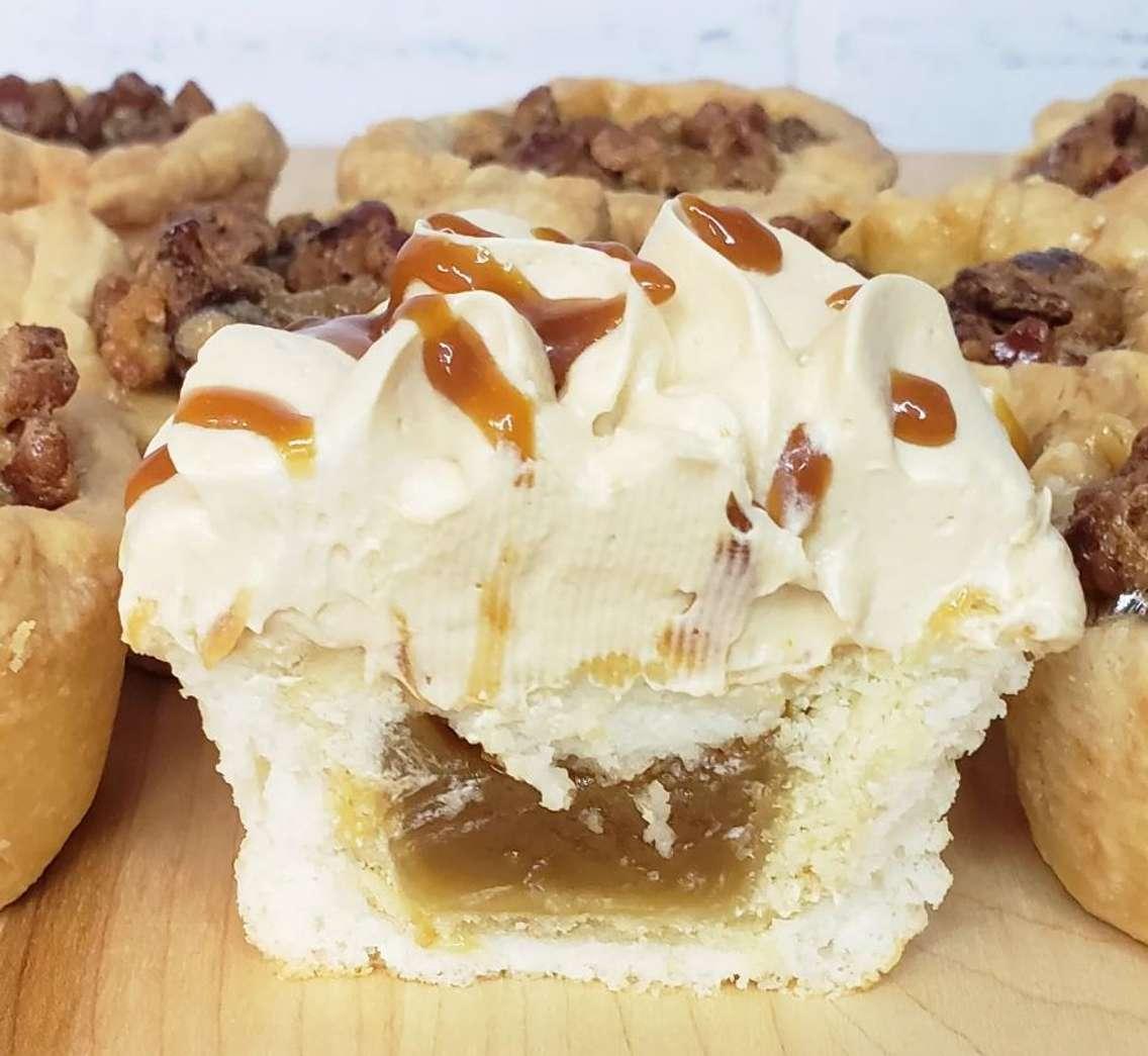 Butter tart cupcake. (Photo courtesy of Flakery Bakery)