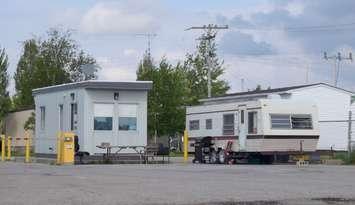 Entrance to former Camp Ipperwash. June 5, 2019. (BlackburnNews.com photo by Colin Gowdy)