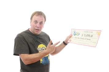 Glenn MacKinnon of Sarnia wins nearly $72,000 in lottery. (Submitted Photo)