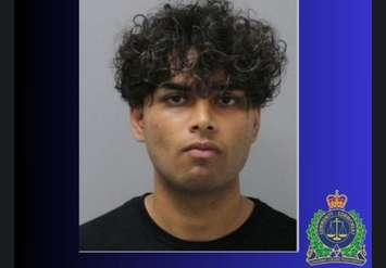 Shubham Sahota of Vaughan. Image courtesy of Strathroy-Caradoc Police Service.