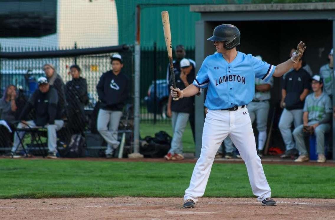 2023 Lambton Men’s Baseball Program. (Photo courtesy of Lambton College)