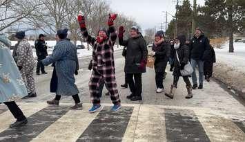 Habitat for Humanity Sarnia-Lambton Coldest Night of the Year walk. February 22, 2025. (Submitted photo)