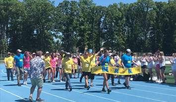 Relay for Life at Great Lakes Secondary School in 2024. (Photo courtesy of Beth Huybers/GLSS)