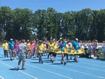 Relay for Life at Great Lakes Secondary School in 2024. (Photo courtesy of Beth Huybers/GLSS)