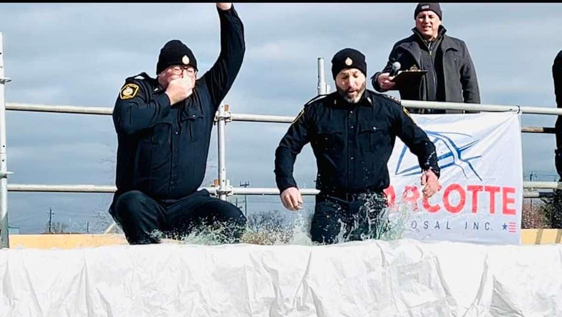 2024 Sarnia Polar Plunge. Photo courtesy of the Sarnia Police Service via Facebook. 