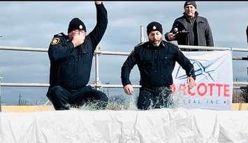 2024 Sarnia Polar Plunge. Photo courtesy of the Sarnia Police Service via Facebook. 