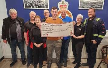Photo courtesy of the Sarnia Legion Branch 62 via Facebook. 