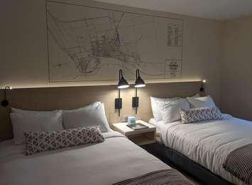 A hotel room. File photo from Blackburn News