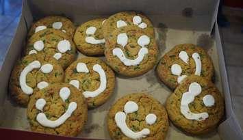 Tim Hortons holiday smile cookies. November 13, 2023. (Blackburn Media file photo)