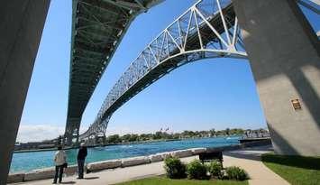 Blue Water Bridge (BlackburnNews.com photo by Dave Dentinger)