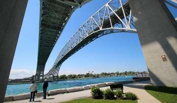 Blue Water Bridge (BlackburnNews.com photo by Dave Dentinger)