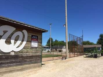 Photo of Plympton-Wyoming's Canton Park.  June 7, 2017 (photo by Melanie Irwin)