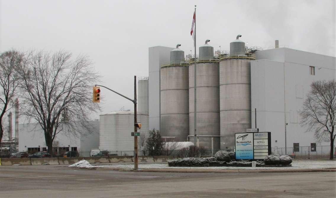 Bio-Industrial Park entrance off of Vidal St. S. Photo courtesy of LCY Biosciences.