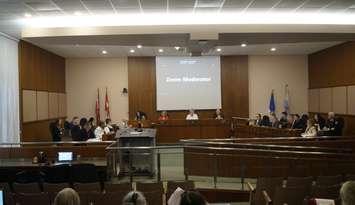 Sarnia council in session. October, 2023. Blackburn Media photo by Melanie Irwin.