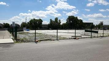Future Tepperman's site. BlackburnNews.com photo by Josh Boyce. 