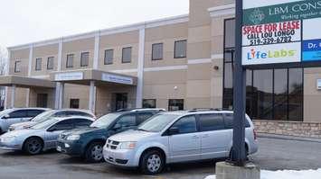 LifeLabs on Exmouth St. in Sarnia (BlackburnNews.com File Photo by Briana Carnegie)