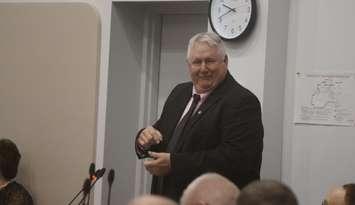 New Deputy Warden St. Clair Township Mayor Jeff Agar (Photo by: Lindsay Newman/ Blackburn Media)