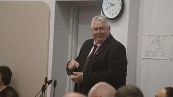 New Deputy Warden St. Clair Township Mayor Jeff Agar (Photo by: Lindsay Newman/ Blackburn Media)