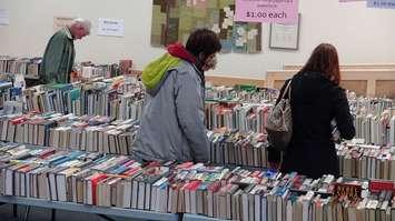 Used book sale. Photo by Kirk Scott