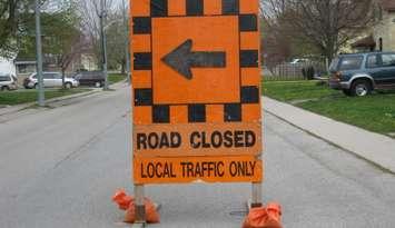 Road Closed - Blackburn News File Photo