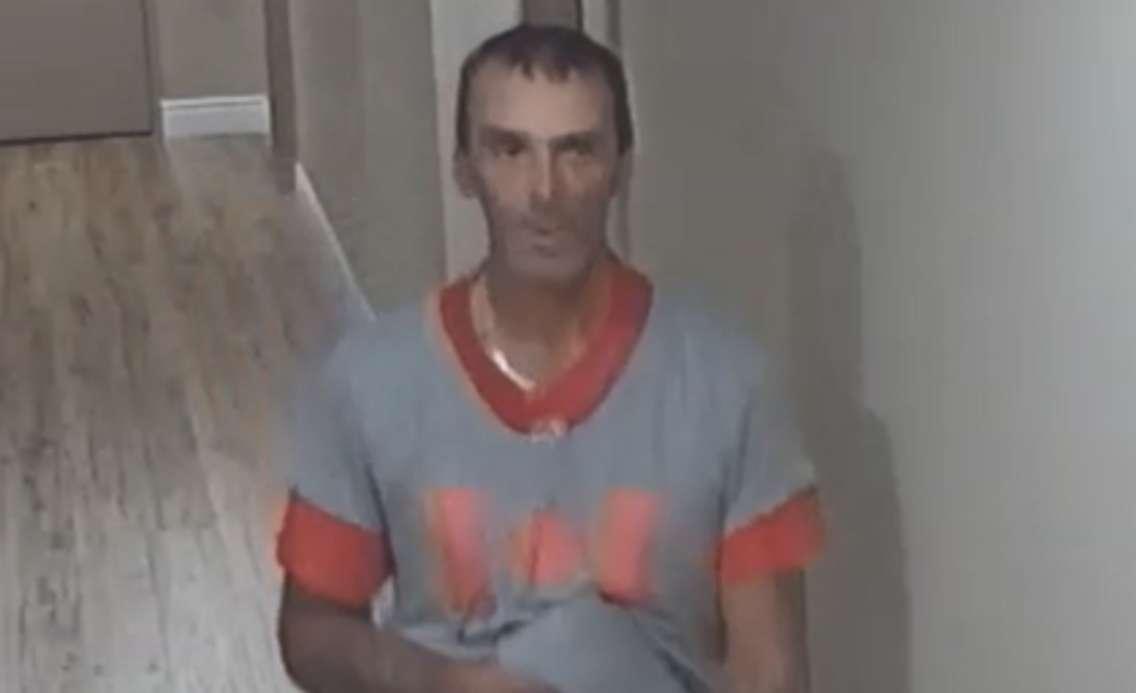 Suspect wanted in break-in to London Line business Sept 12. (Photo from Sarnia Police Service)