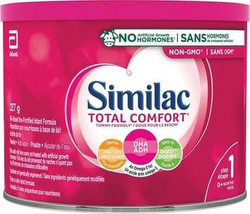 Abbott Similac Total Comfort Step 1 (Photo courtesy of the Canadian Food Inspection Agency)