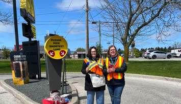 Volunteers with Pathways Health Centre for Children help at McHappy Day. May 8, 2025 Image courtesy of Pathways Health Centre for Children Facebook page.