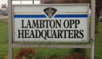 Lambton OPP Headquarters Petrolia (BlackburnNews.com file photo) 