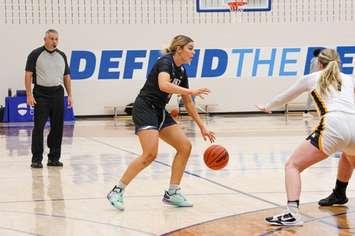 Lambton College Basketball Player Breanna Pretty (Photo courtesy of OCAA)