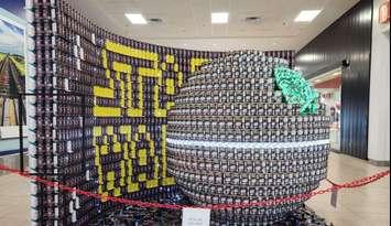CANstruction 2024 display by CF Industries. Photo courtesy of Inn of the Good Shepherd via Facebook. 