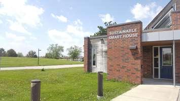 Lambton College Sustainable Smart House photo via Lambton Energy Research Centre Facebook.