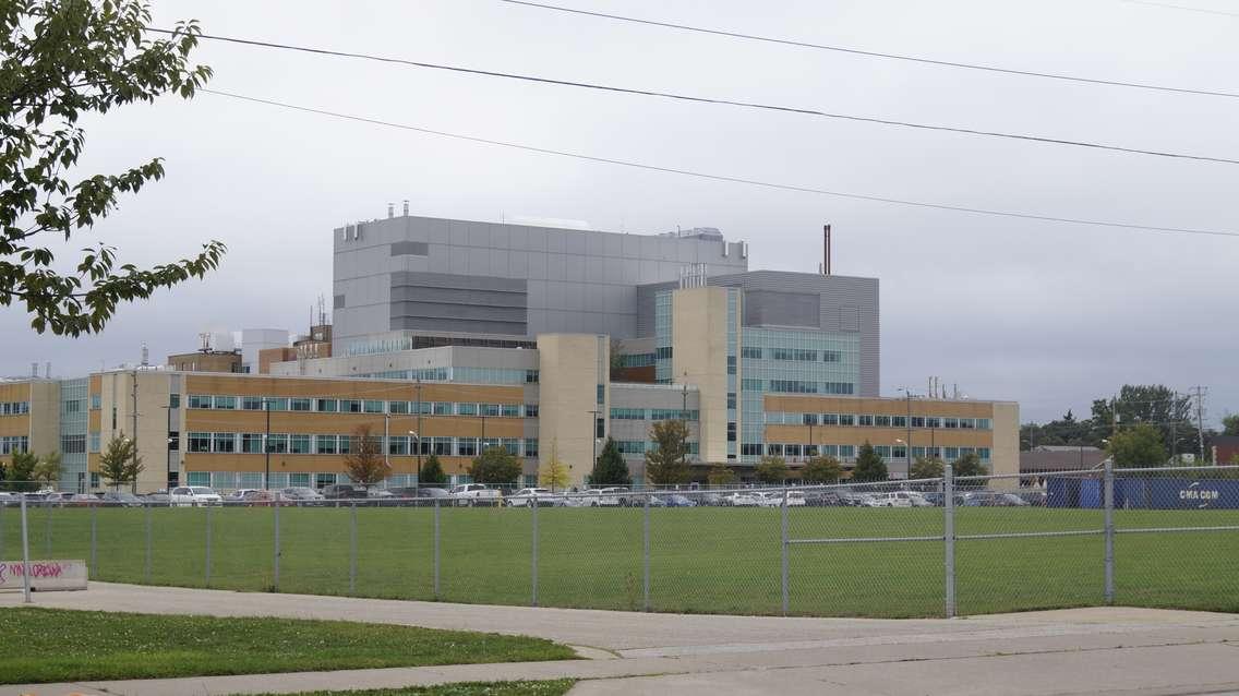 Bluewater Health hospital in Sarnia. 9 September 2020. (BlackburnNews.com photo by Colin Gowdy)