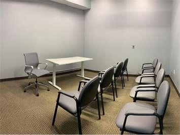Thedford Library meeting room. Image courtesy of Lambton County Library.