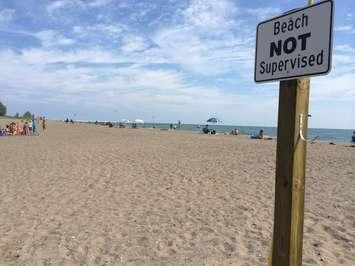 A section of the beach at Erieau. (Photo by Ricardo Veneza) 