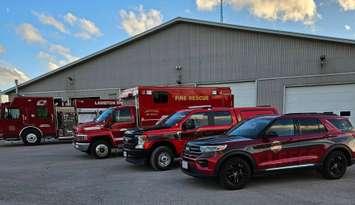 Photo courtesy of the Lambton Shores Fire and Emergency Services Facebook page. 