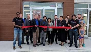 UBREAKIFIX celebrates its grand opening in Sarnia - July 9/19 (Blackburnnews.com photo by Josh Boyce)