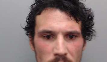 35-year-old Daniel Plain is wanted by the Sarnia Police Service. (Photo by: Sarnia police)