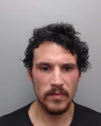 35-year-old Daniel Plain is wanted by the Sarnia Police Service. (Photo by: Sarnia police)
