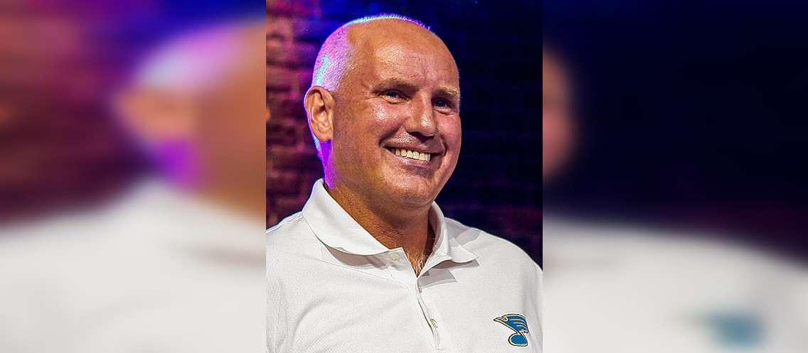 St. Louis Blues General Manager Doug Armstrong. 25 August 2014. (Photo by Johnmaxmena2)