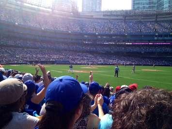 Blue Jays Game (BlackburnNews.com photo by Dave Dentinger)