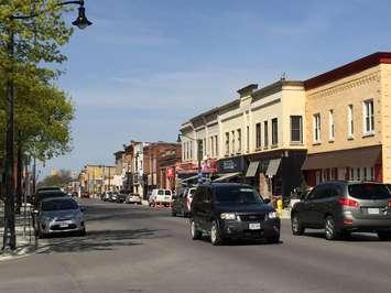 Petrolia Line-Main St Petrolia  File Photo April 28/17 (Photo by Melanie Irwin)