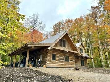 Three Oaks Cabin, 6522 Bilton Line in Florence. Image courtesy of the Bergsma family.