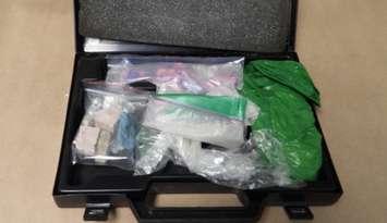 Drugs seized by Lambton County OPP (Image from Ontario Provincial Police)