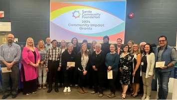 2024 Sarnia Community Foundation (SCF) Community Impact Grants Recipients (Photo courtesy of SCF)