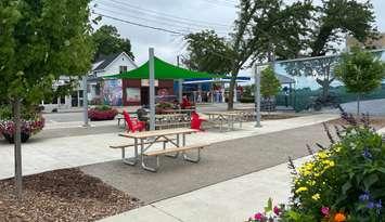 The Mitton Village Parkette in July 2025 (Photo by: Lindsay Newman/Blackburn Media)