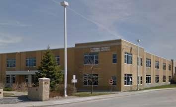 Strathroy District Collegiate Institute located on 361 Second St. in Strathroy. (Capture via Google Street View) 