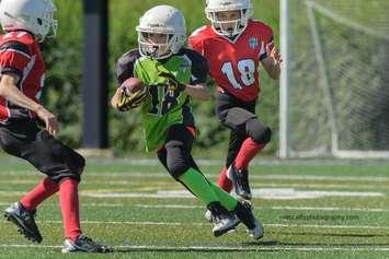 Young football players in Sarnia.  (Metcalfe Photography)